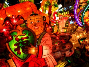 旧正月の時期に長崎で行われる長崎ランタンフェスティバル。2020新地中華街　【長崎市】