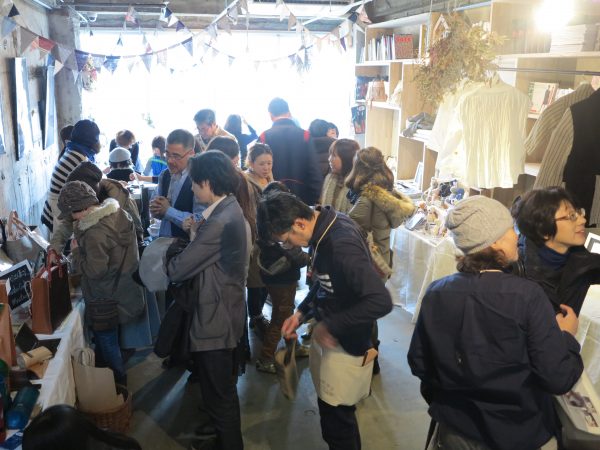 3階のイベントスペースで開かれたイベント。立地の良さもあり、たくさんの人が集まった