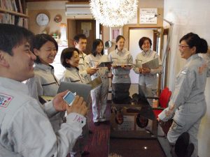 育成塾卒業後は、工務店と人材のマッチングできるよう話し合いを進めている