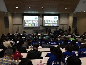 会場には参加団体、一般参加者等を含む約180人が訪れ、熱のこもったプレゼンテーションに耳を傾けた