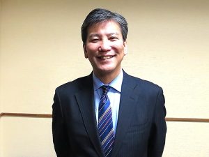 お話をうかがった「粋なまちづくり倶楽部」事務局長の西谷正さん。「自分が住み続けようとするまちを少しでもよくしたい、お手伝いしたいと考えて『粋なまちづくり倶楽部』に参加しました」。自分が暮らすまちを良くしたい。住民が皆そのような想いを抱いたら、そのまちはきっと今以上に住み良いまちになるだろう