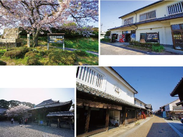 ▲右上：関宿の玄関口となるのはJR関西本線『関』駅。ここから300ｍほど歩くと道幅三間（約5.5ｍ）の旧東海道の古い町並みが広がる。左下：天平13（741）年、天然痘から人々を救うために創建されたという『関地蔵院』には地蔵菩薩が安置されている。「関の地蔵さん」は東海道を歩く旅人たちの心の拠り所となっていた