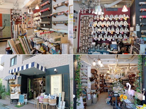 「Decor Tokyo」では、壁紙や塗料などのDIYグッズから、 床材や建具などの資材まで豊富に揃えている。店内にはDIYに詳しいコーディネーターが常駐しているので、ふすま紙の張り方などの相談にものってもらえる。</BR>このほか、夏水組運営の店舗には「MATERIAL中川町」（福岡県北九州市）がある
