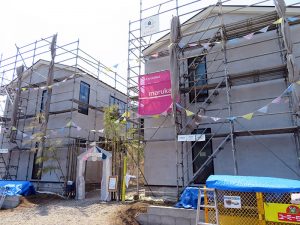 建設中の風景もすべて公開するというのが鵠ノ杜舎。竣工は2017年9月末を予定している