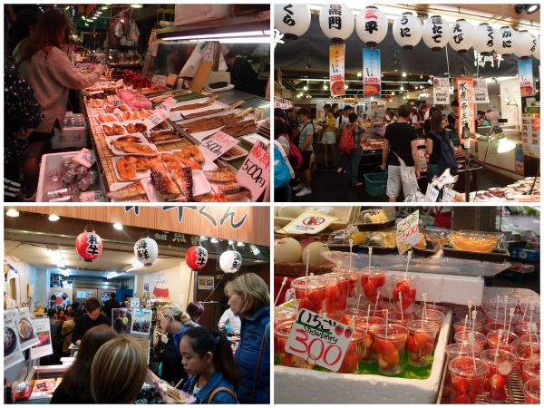 毎日がお祭りのような雰囲気の黒門市場。お客様の実態やニーズを知ることによって商いを発展させている