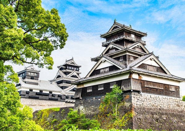 熊本城の石垣も穴太衆が手掛けた部分がある