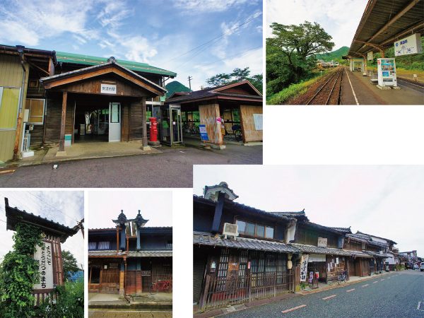 ▲『うだつの上がる町並み』の最寄り駅、長良川鉄道『美濃市』駅の駅舎も歴史的価値のある建物だ。大正12年、旧国鉄越美南線の駅として開業。木造平屋建て・切妻造りで大正時代の標準的な駅舎の姿が残されており、今も地元市民の大切な交通手段となっている。運行本数は1時間に1本程度とやや不便ではあるが、この駅から徒歩10分ほどのところに『重伝建地区』が広がる