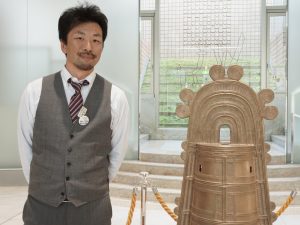 お話しを聞かせてくださった、総括学芸員の中尾智行氏