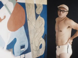 映画の中で＜E.1027＞にフレスコ画を描くル・コルビュジエ© 2014 EG Film Productions / Saga Film　© Julian Lennon 2014. All rights reserved.