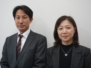 近鉄不動産アセット事業本部　事業開発推進部　課長　畑 知江さんと岡田 浩一さん