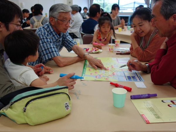 津屋崎ブランチの未来会議室に掲げられた3ヶ条は「未来を語る・人を褒める・断定しない」