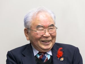 「旧志免鉱業所の歴史を学ぶ会」の活動についてお話を伺った森内氏