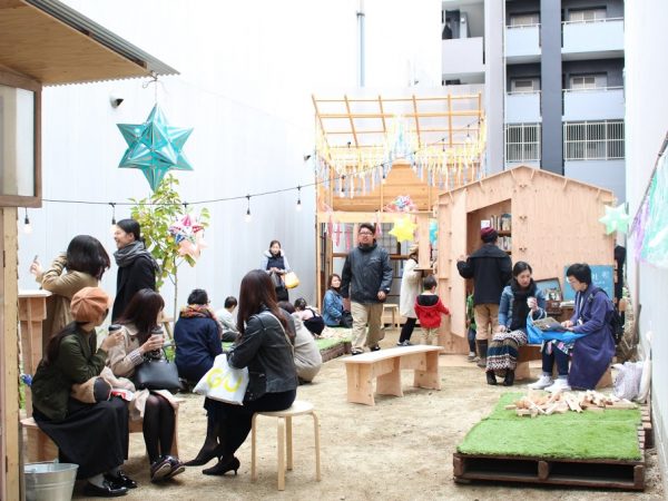 面木さんのここ10年のテーマは「多様性・寛容性」各イベントで得たイメージから「上通の縁がわ」を目指す（写真：吉本遥）