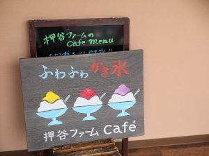 夏限定のふわふわかき氷