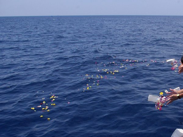 故人が好きだった場所に遺骨を撒いて供養する自然葬は年々人気になっているというデータもある