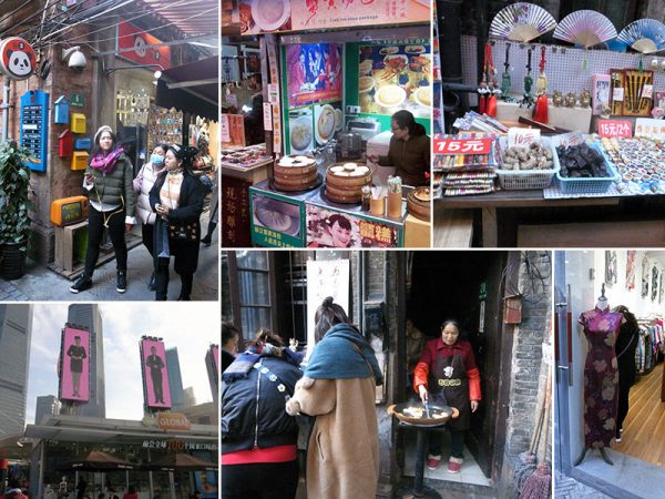 若い外国人観光客で賑わう田子坊