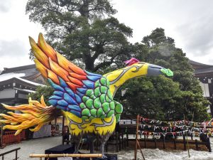 下鴨神社の金鵄八咫烏