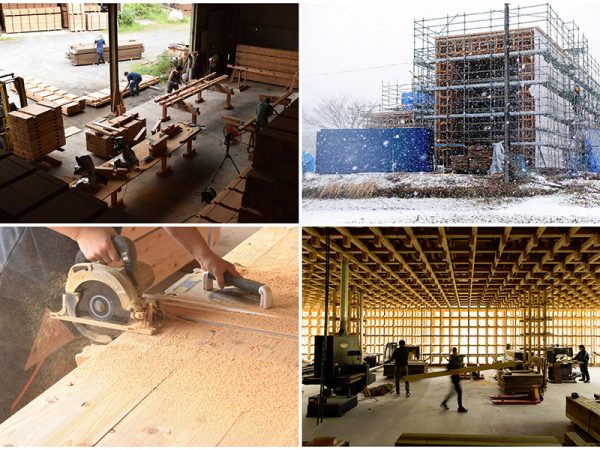 ツギテプロジェクトとはこの建物の木を継いで作ることでもあり、人を繋ぐことでもあり、様々な意味が込められている