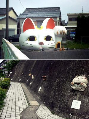 常滑系招き猫が福を呼ぶ!? 「猫好き・旅好き・焼きもの好きが住んで