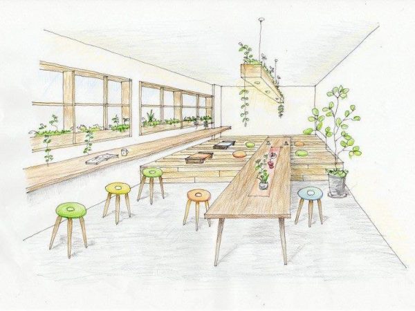 ２回のワークショップを経てできた完成イメージ（イラスト提供：坂ノ途中）