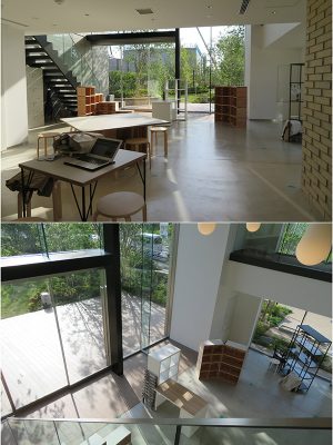 ICHI-BAスペース。営業時間その他は運営する人に任せてあるという