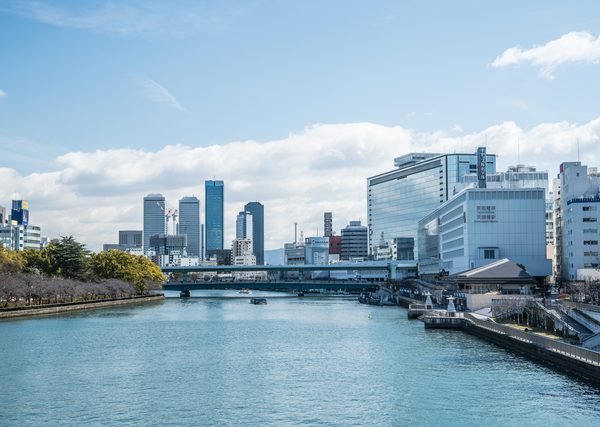 水都大阪の風景
