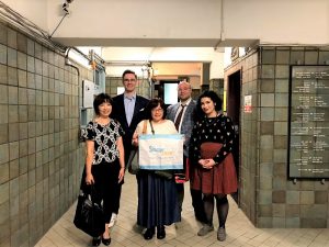 左から、木原さん、デービッドさん、由紀さん、ダンさん、クリスタルさん