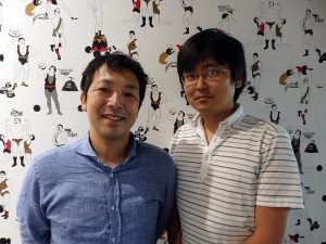 写真左：フィットネスとランドリー部分の運営を担当した株式会社アイルの川口さん　写真右：UR都市機構の藤原さん