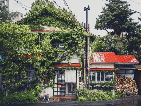 札幌円山にある森彦本店。古い木造民家を改装しており、外国人観光客も多く訪れるという