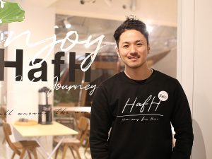 株式会社KabuK Styleの代表取締役・大瀬良亮氏。大学から長崎を離れているが、郷土への想いは強い。東京で長崎県人会を企画したり、長崎原爆の実相を世界に伝える多元的デジタルアーカイブズ「ナガサキ・アーカイブ」を発表するなどの活動を続けていた