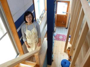 Uターンして夢を叶えたオーナーの池田愛子さん。地域コミュニティの場にもしたいと奔走する