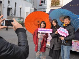 欅会の訪日ショッピングキャンペーンでは、2016年の第4回目から、フォトスポットが設けられた