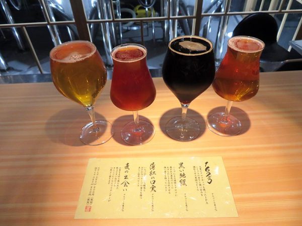 この土地の歴史や文化、現在にちなんだ4種類のクラフトビール