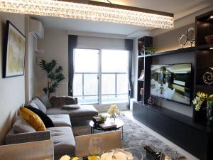 内覧会で公開された9階の一室