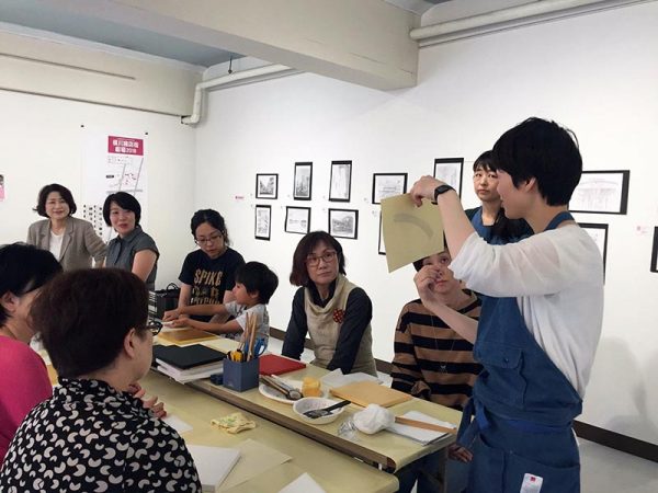 「横川商店街劇場」では、アート関連のイベントや展示のほか、ワークショップも開催される