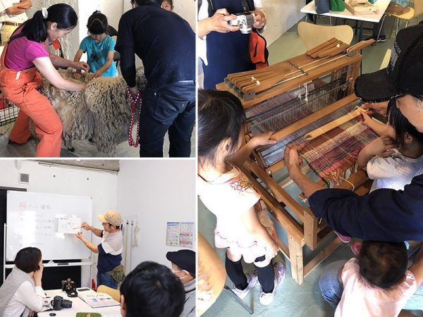 シェアスペースの料金は月額2000円。利用時間は6:30～21:30で、体験教室など自由な使い方ができるのが魅力。ヒツジの毛刈り体験やプロカメラマンによる写真教室など様々なイベントが開催されている