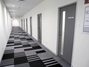 富良野市が買い取った、2階のシェアオフィス部分