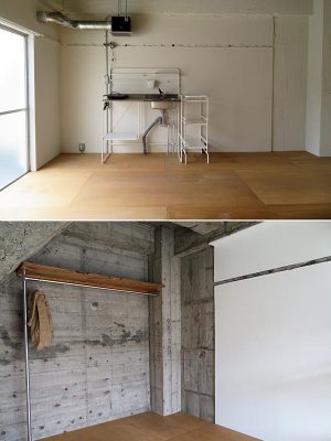 室内はシンプルの一言。キッチン、収納、内装すべてが必要最低限