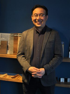 食へのこだわりを話す藤原社長