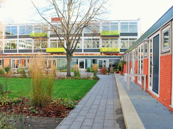 盲学校から大幅に改修してコミュティーハウスになった（ハノーファー）