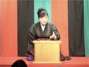 此花千鳥亭の創立に尽力した旭堂小南陵さん