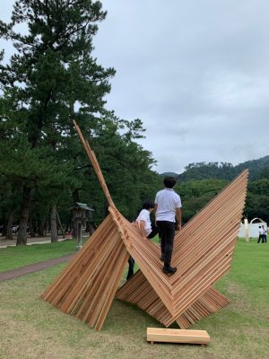 最優秀賞を受賞した６班「大輪 Tairin」