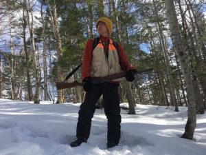 大自然の中での狩猟を楽しむ雅真さん