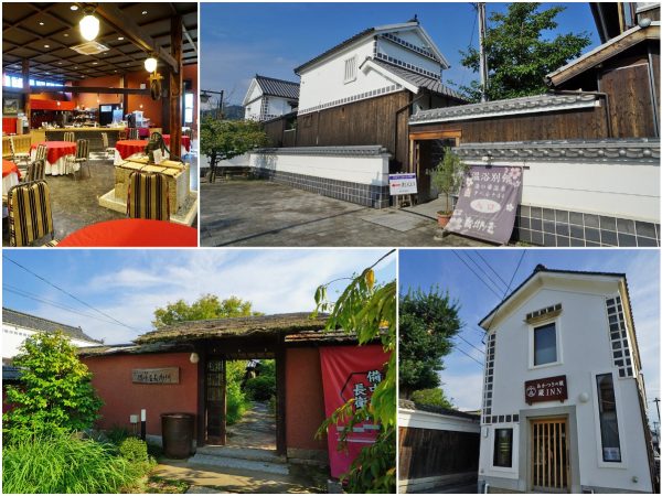 ▲本館・別館からなる「矢掛屋INN＆SUITES」のほか、「あかつきの蔵」「あかつきの蔵INN」「備中屋長衛門」など、空き家の古民家を再生した宿泊関連施設が続々と登場。矢掛町初のバンケットルームのある「あかつきの蔵」では披露宴も行われたそうだ。こうした「まちのなかでの想い出づくり」が地域の人たちの地元愛を育み、宿泊客の再訪にもつながるのだろう