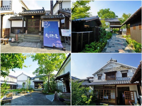 ▲「矢掛屋本館」はもともと掛屋の建物で、貼瓦、虫籠窓、なまこ壁などの美しい伝統様式が当時のまま残されている。本館と別館をあわせて宿泊施設は全14室。本館には食事処やカフェバーもあるが、近年は街道沿いの古民家を再生した若手オーナーのレストラン等も新たに増えてきたため、地域全体を「ホテル経営体」と見立て、宿泊客に対しては「宿から外に出てまちの中を歩いてもらうこと」を推奨している。※矢掛屋の宿泊料は1泊2食付きでひとり1万1300円から