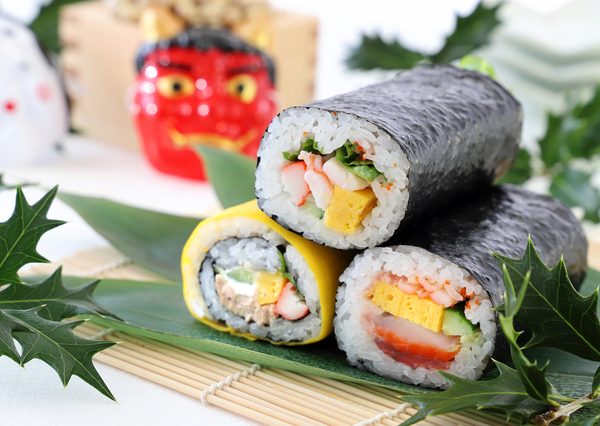 成田山の豆まき