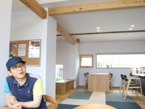 はたらくものづくり村を「まちのハブに」と話す佐野さん