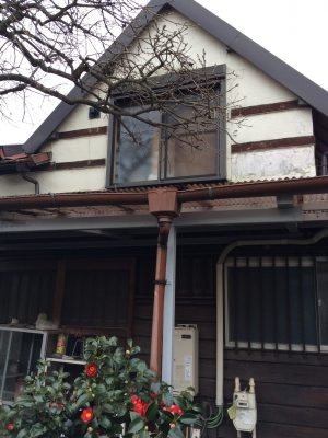 アトリエ村時代を偲ばせる住宅