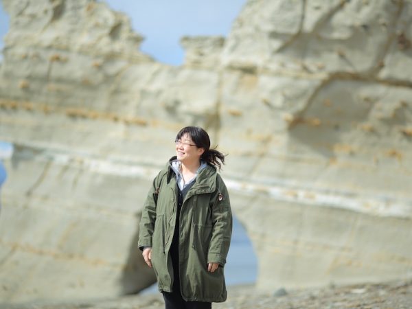 菊地さんは暇さえあれば海を見に行くそう。札幌に比べて雪も少なく暮らしやすいと語る