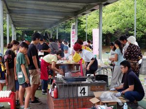 防災のためのイベントを楽しくするためにアウトドア＋防災で子どもたちにも楽しみながら学んでもらう試みも